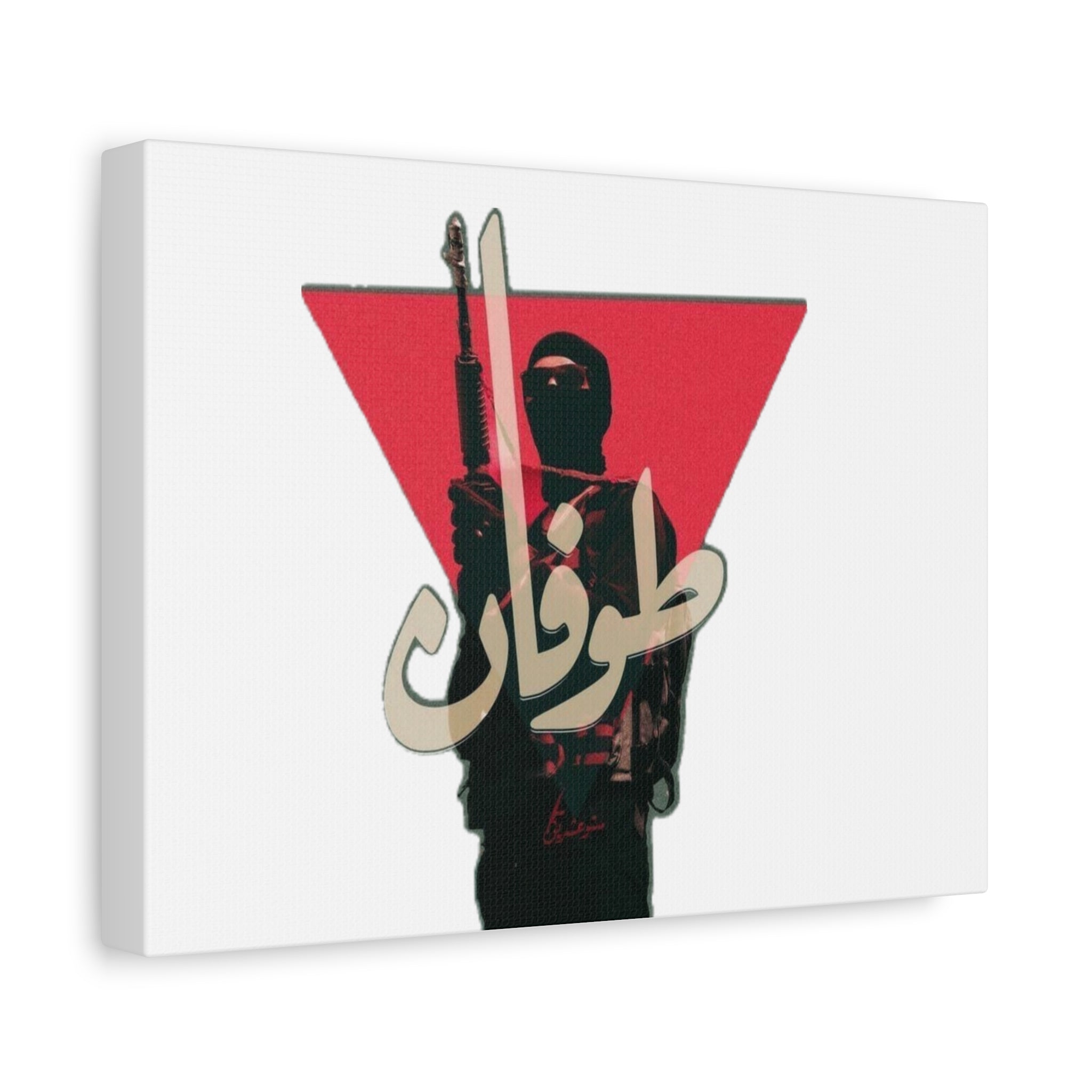 tufan poster Matte Canvas, Stretched, 1.25"
